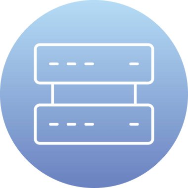 Modern b 'nin vektör illüstrasyonu eksik simgesi