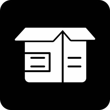 dağıtım paketi simgesi ana hat biçiminde