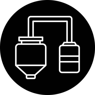 matara ikonu vektör illüstrasyonu