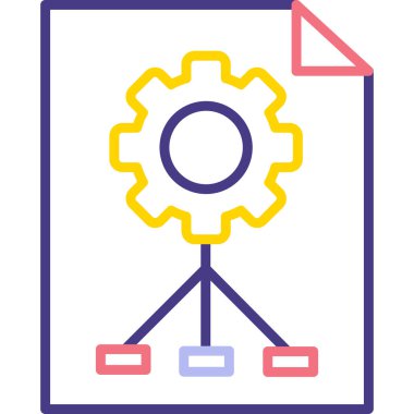 Web simgesi vektör illüstrasyonu