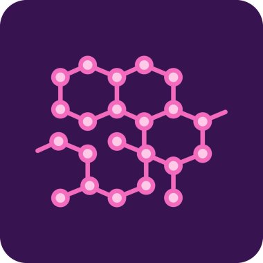 dna. Web simgesi basit illüstrasyon
