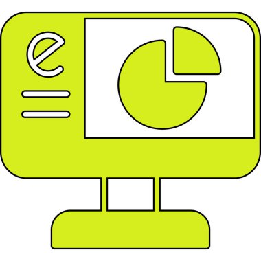 seo modern simgesinin vektör illüstrasyonu