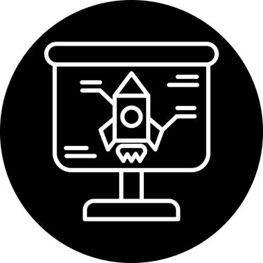 seo modern simgesinin vektör illüstrasyonu