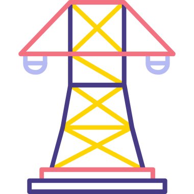 Bir vincin vektör çizimi