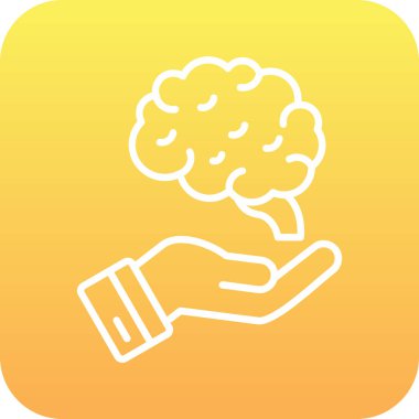 Bir insan elinin vektör çizimi