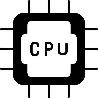 İşlemci. Basit illüstrasyon