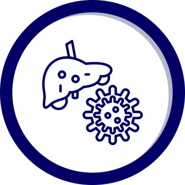 Robot simgesinin vektör illüstrasyonu