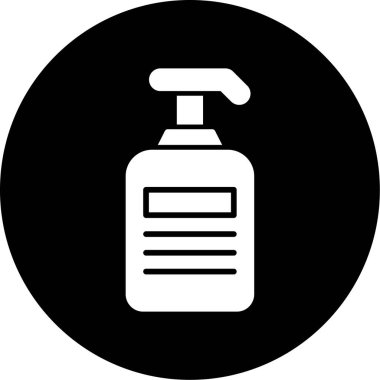 şişe simgesi, vektör illüstrasyonu