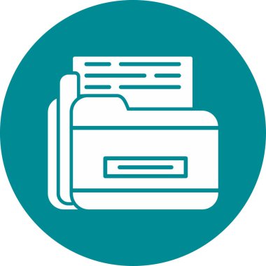 Yazar kasa simge vektör çizim