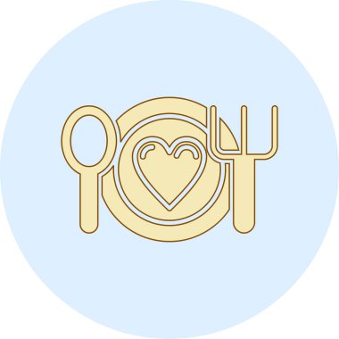 Beyaz arka planda izole edilmiş altın yüzük ikonu olan çizgi kalp. Sevgililer Günü. vektör illüstrasyonu