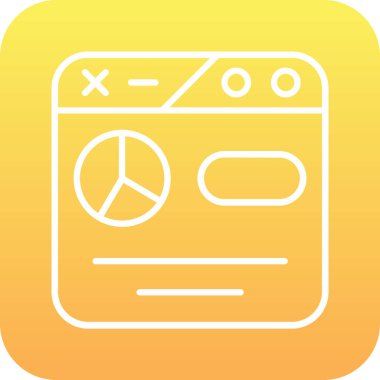 Web renk simgesi, vektör illüstrasyonu