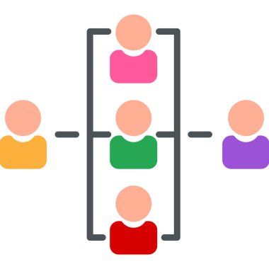 İş ekibi. Web simgesi