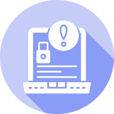 Bilgisayar. Web simgesi basit illüstrasyon