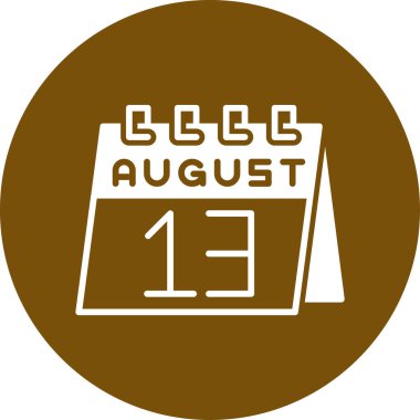 Ağustos 13. Gün simgesi