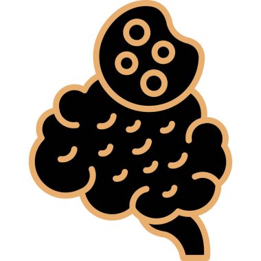 Siyah beyaz bir çizgi filmin vektör çizimi