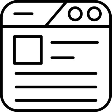 belge web sayfası illüstrasyonu