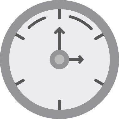 zaman web simgesi, vektör illüstrasyonu