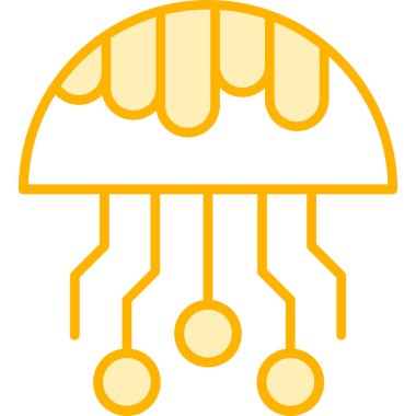 Bir simgenin vektör illüstrasyonu