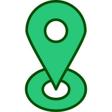 Harita işaretleyici. Basit tasarım