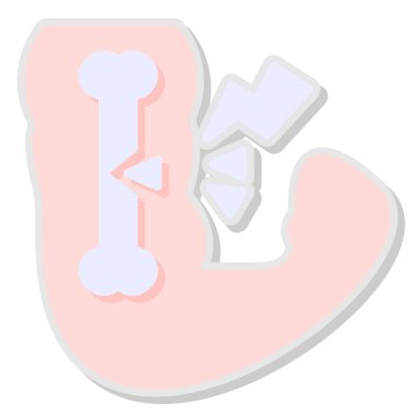 çizgi film doodle harf ben