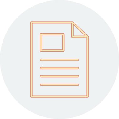 dosya biçimi simgesi, illüstrasyon