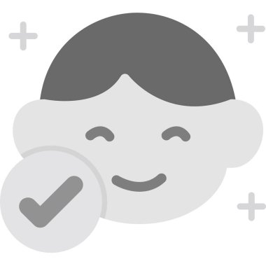 yüz simgesi, düzenlenebilir vektör