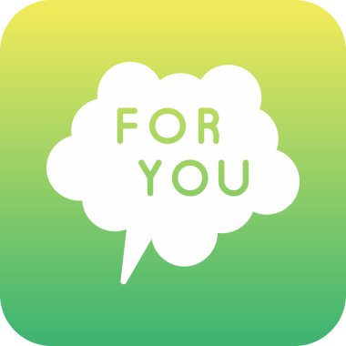 soyut olarak izole edilmiş simgeyi seviyorsunuz