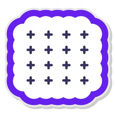 tatlı simge vektör çizim