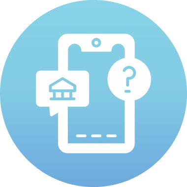 mobil uygulama simgesi vektör illüstrasyonu