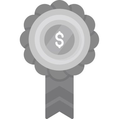 para ödülü vektör illüstrasyonu