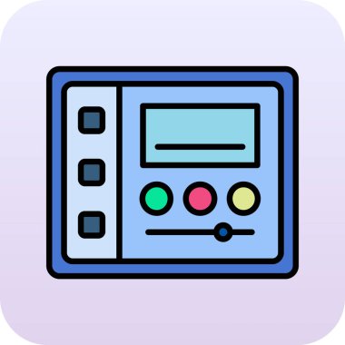 Modern b 'nin vektör illüstrasyonu eksik simgesi