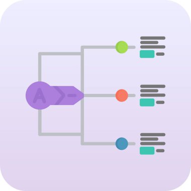 veri analiz simgesi. vektör illüstrasyonu.