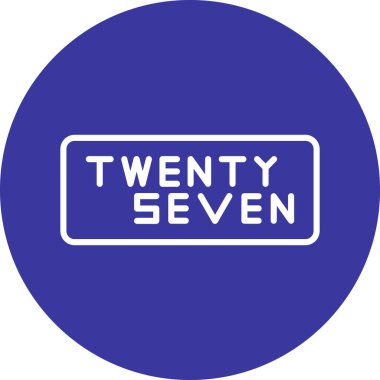 2 numaralı logo simgesi, vektör illüstrasyonu