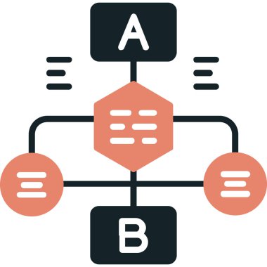 seo modern simgesinin vektör illüstrasyonu