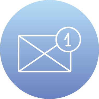 vektör çizim vektör e-posta kutsal kişilerin resmi