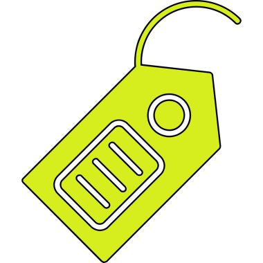 fiyat etiketi vektör simgesi