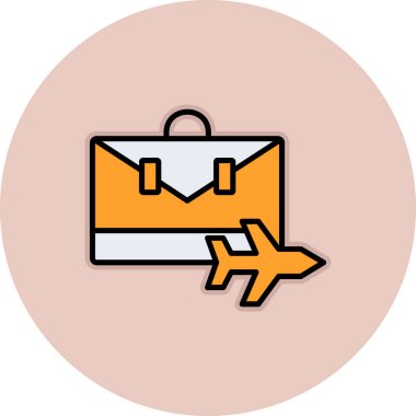 Uçak. Web simgesi basit illüstrasyon