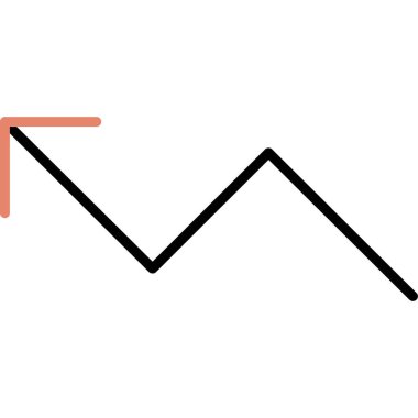 grafik ikonu vektör illüstrasyonu