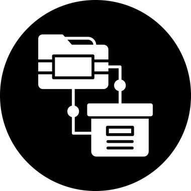 Bir dizinin vektör illüstrasyonu