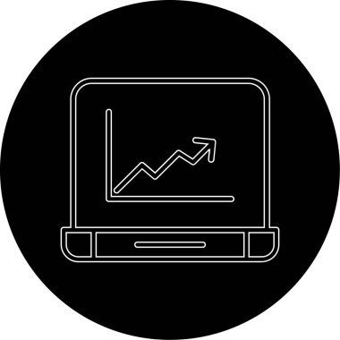 Modern simgenin vektör illüstrasyonu