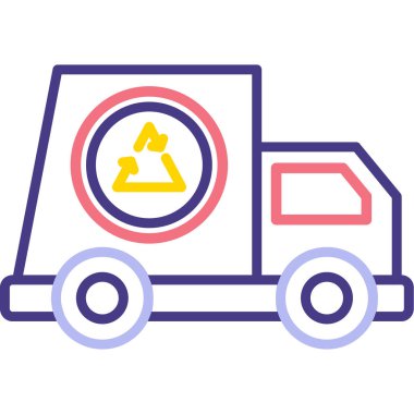 araba simgesi vektör illüstrasyonu