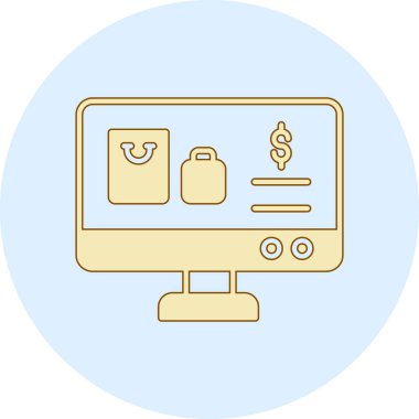 Online ödeme. Basit resimleme