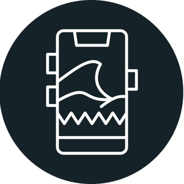 Gıda simgesinin vektör illüstrasyonu