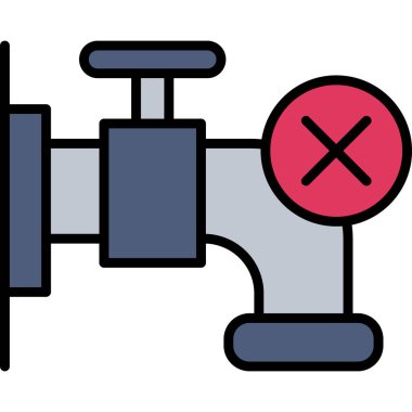 Hava kirliliği ikonu. Web için hava vektör simgelerinin özet çizimi