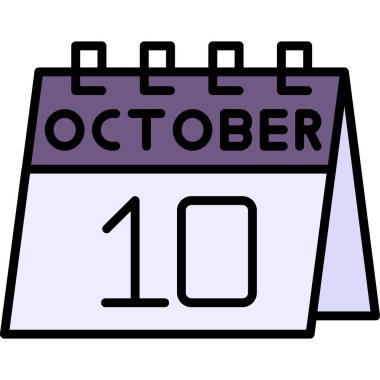 Takvim simgesi tasarımı, vektör illüstrasyonu