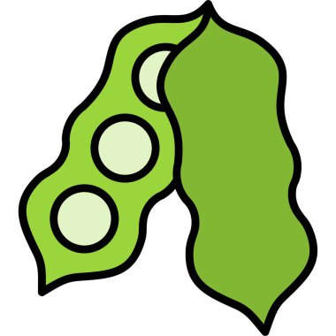 Yaprak. Web simgesi basit illüstrasyon