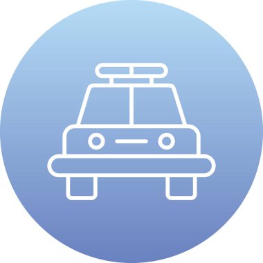 Yol. Web simgesi basit illüstrasyon