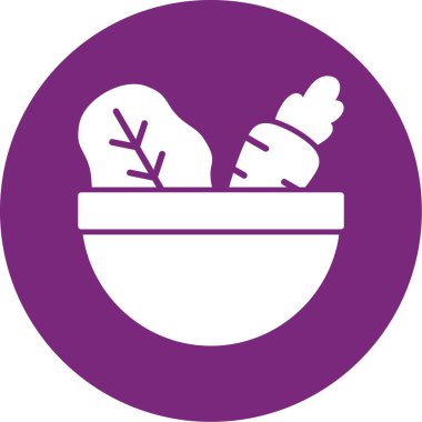 Yemek. Web simgesi basit illüstrasyon