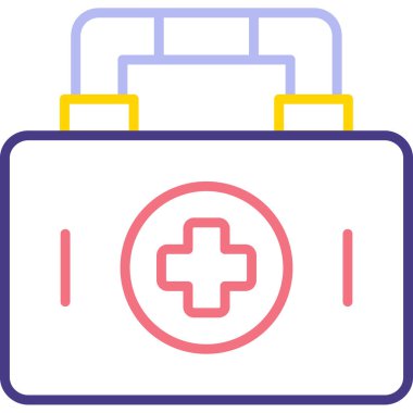 Yardım kutusu vektör simgesi