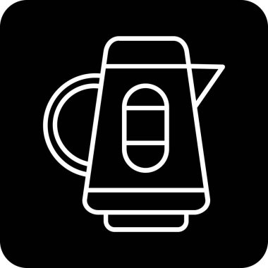 Projeniz için vektör kettle simgesi